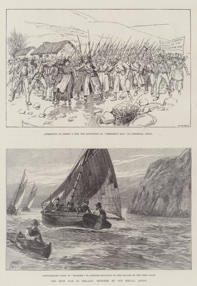 La guerra degli affitti in Irlanda da Amedee Forestier